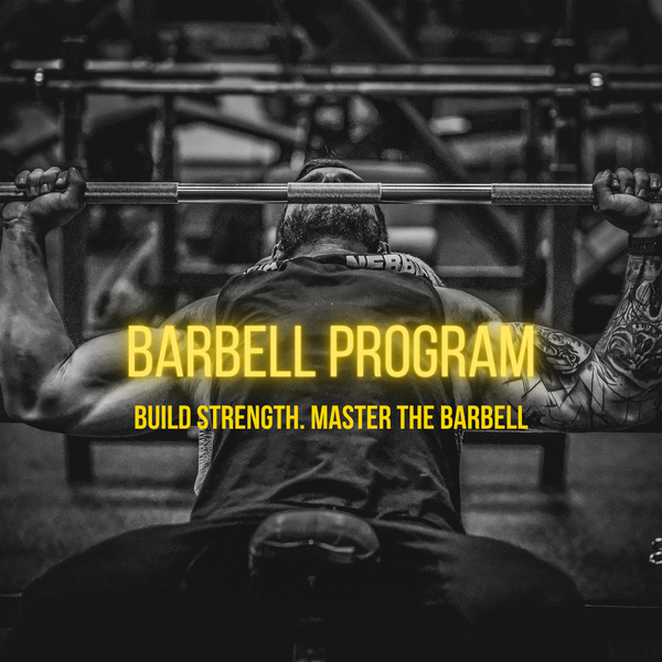 Barbell-Only Workout Plan – Strength & Muscle Building Program